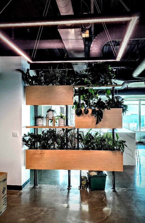 Custom architectural planter